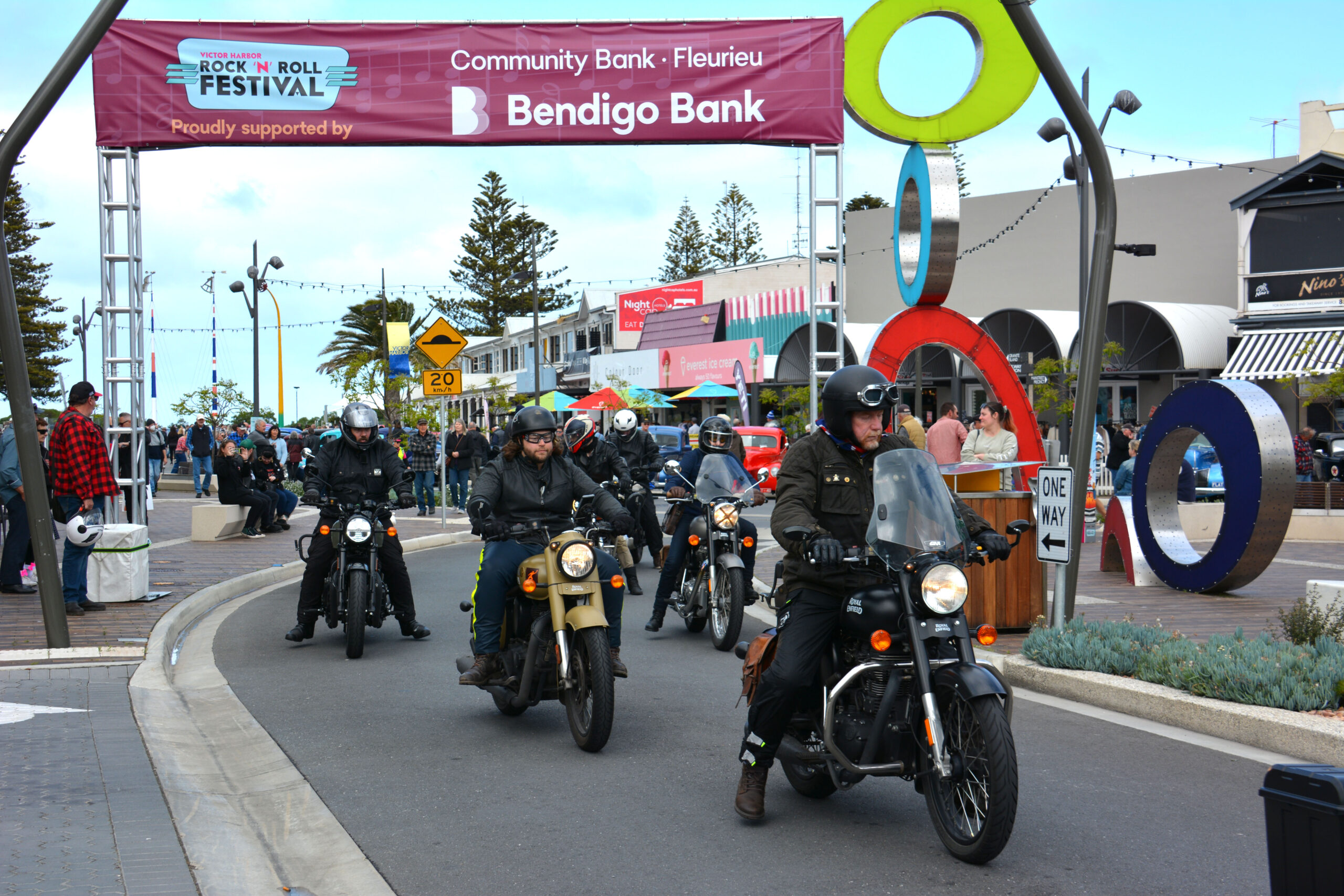 Royal Enfield hits the road to Victor Harbor!
